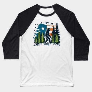 Bigfoot AK Baseball T-Shirt